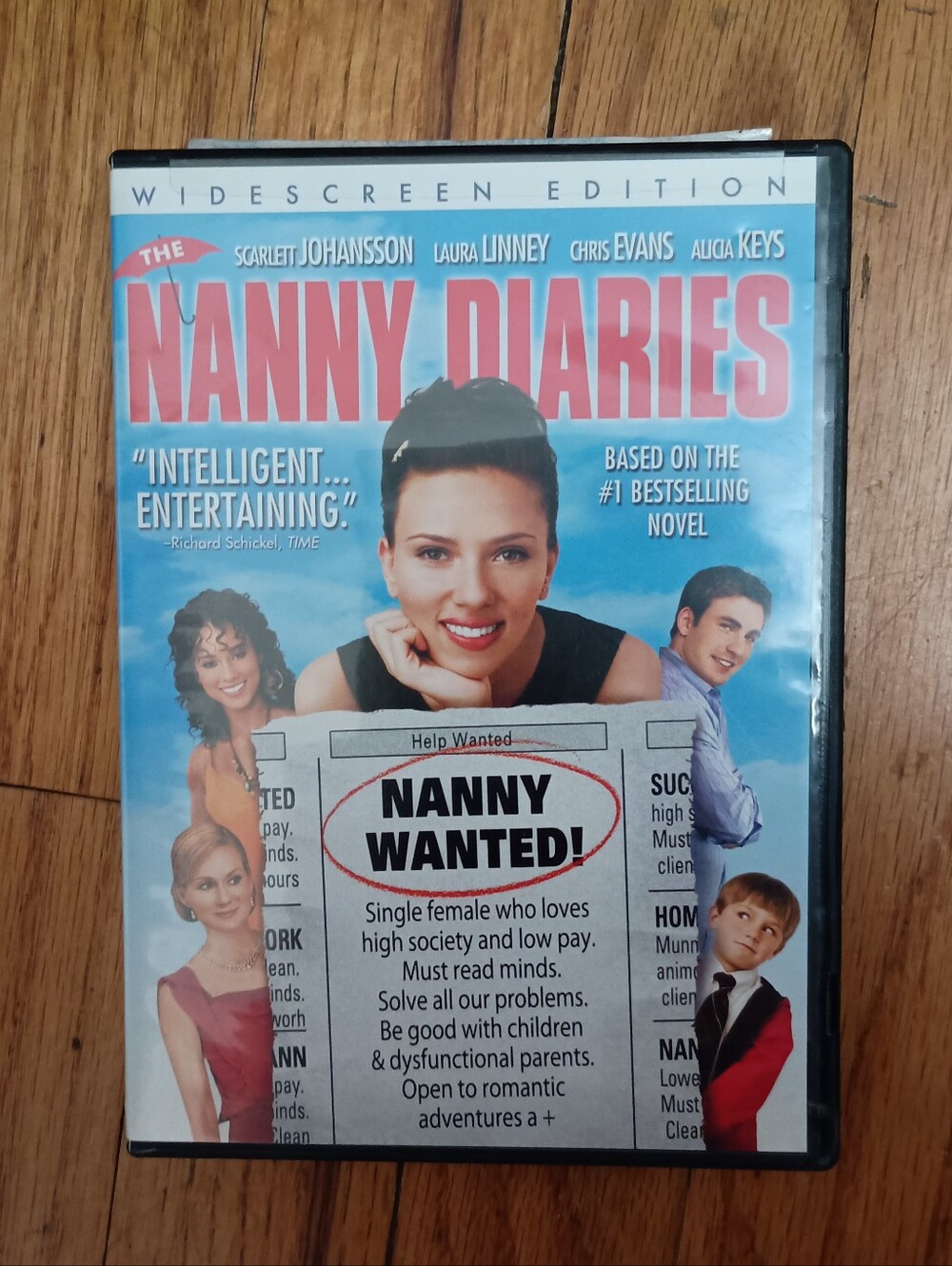 3/$10 🌟 The Nanny Diaries Widescreen Edition DVD Scarlett Johansson Chris Evans